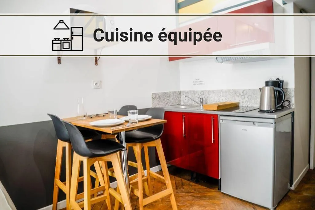 Appartement Centre/Place Jaurès * Studios MyCityHome * Mezzanine Saint-Etienne  France